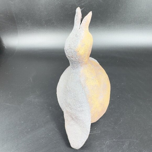 1998 Hand Made Stoneware Pottery Penguin Bird Figurine Artist Signed Decorative - Picture 11 of 11